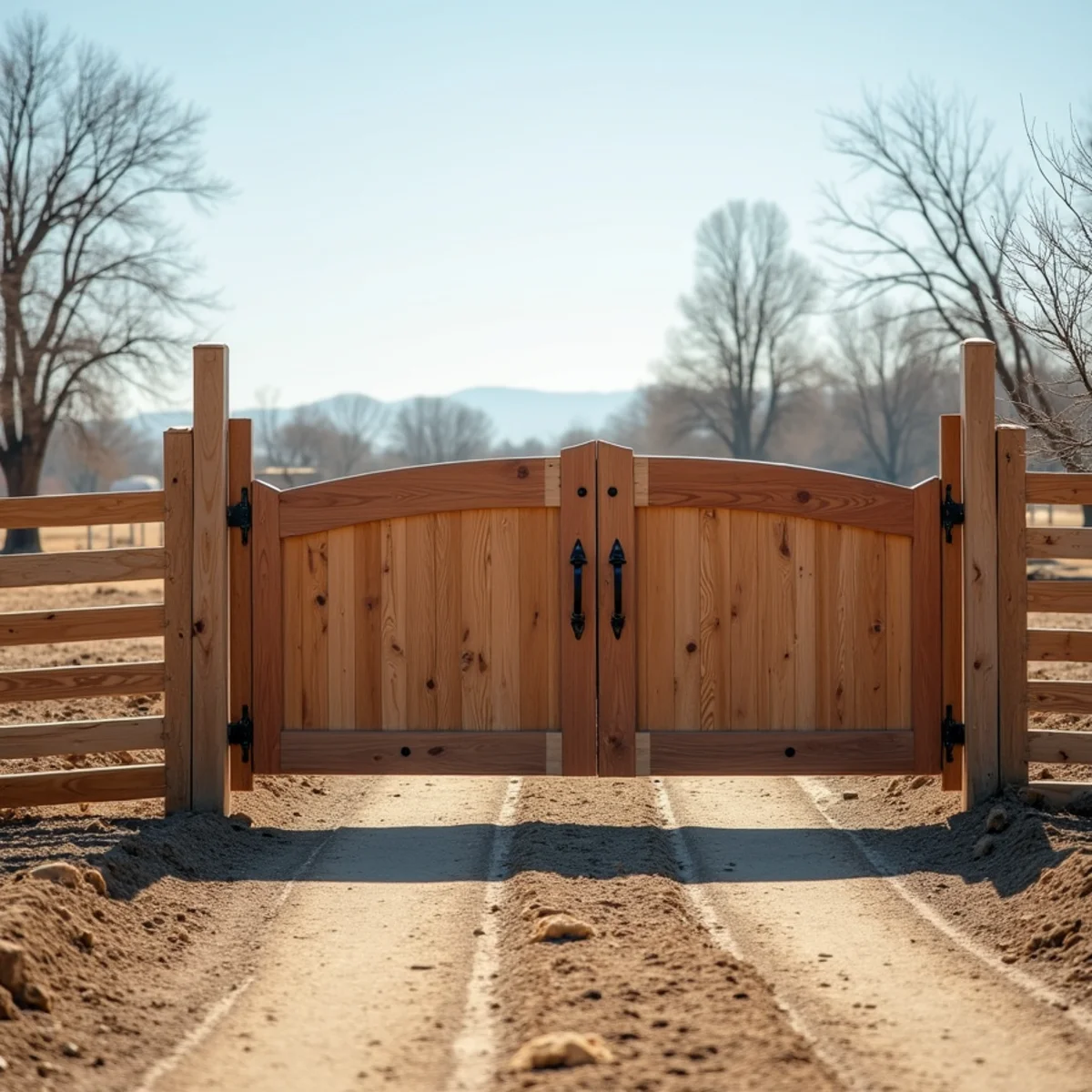 Driveway Gates installation by Kraft Fencing in Gridley KS