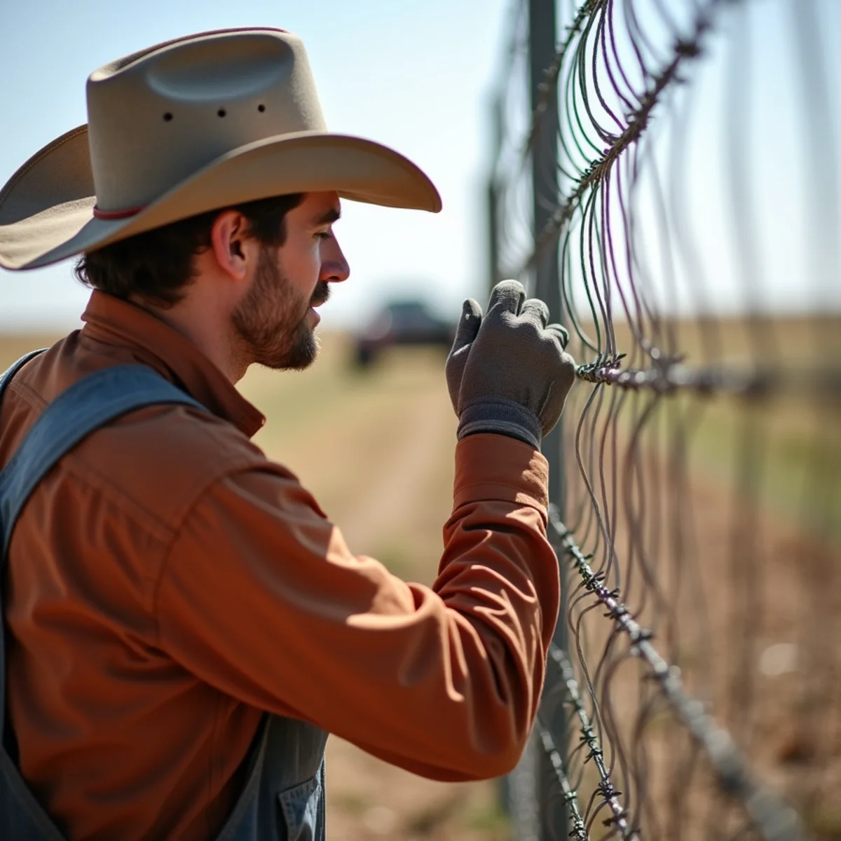Detailed structural fence inspection for Farm Fence Cost per Mile: Barbed, Woven & High-Tensile