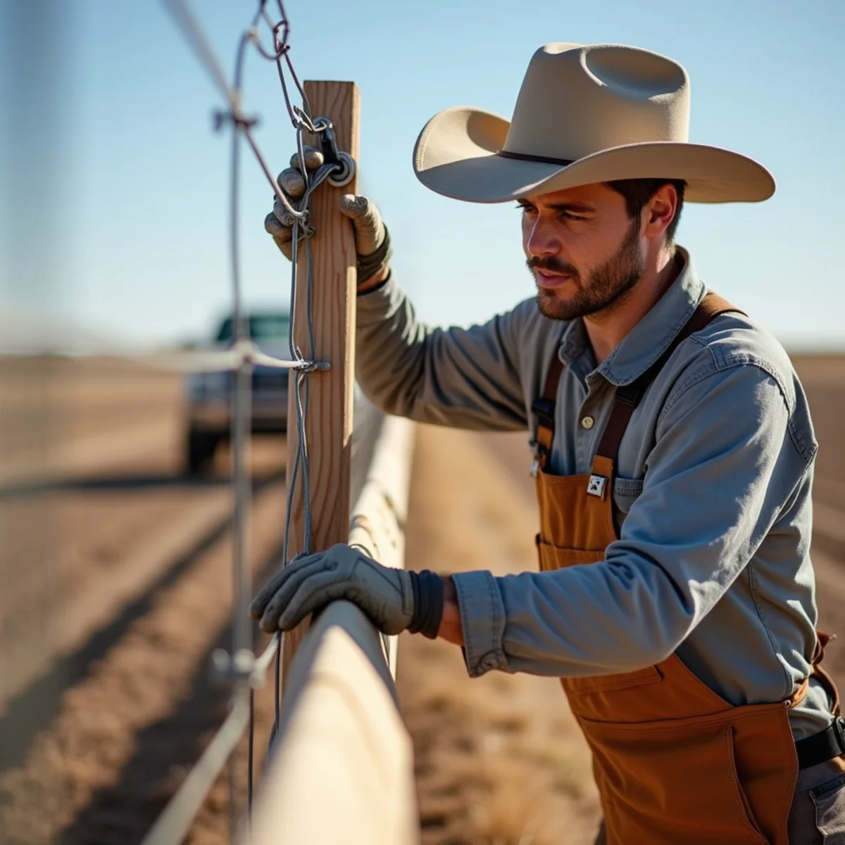 Professional technician technique and proper fasteners for Annual Fence Maintenance Checklist for Kansas Seasons