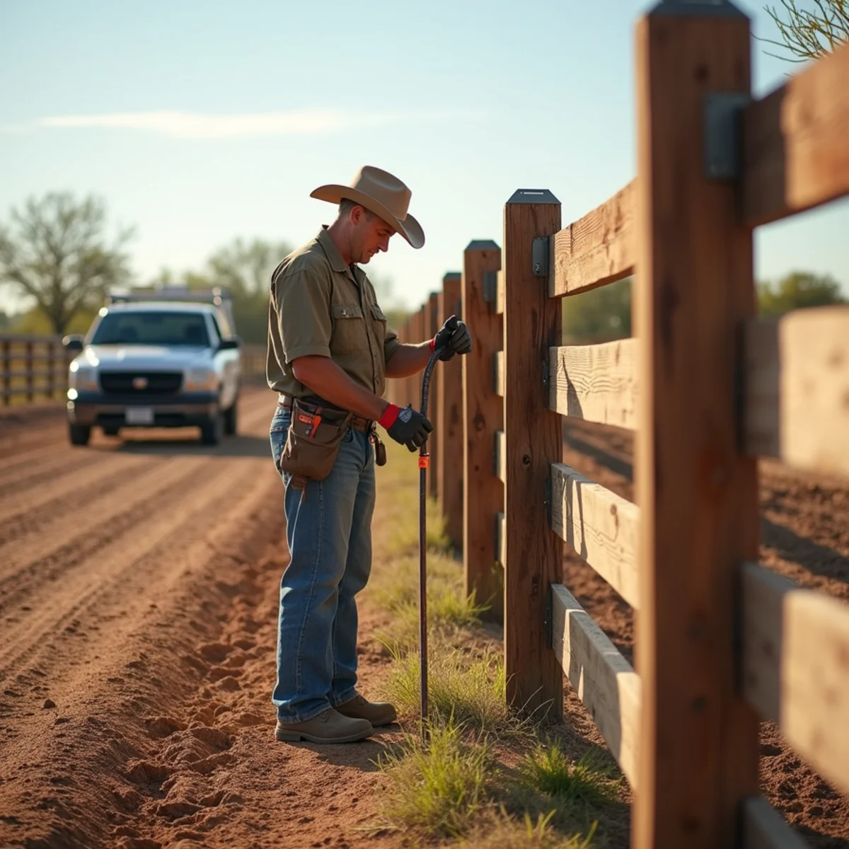 Fence Staining & Sealing installation by Kraft Fencing in Gridley KS