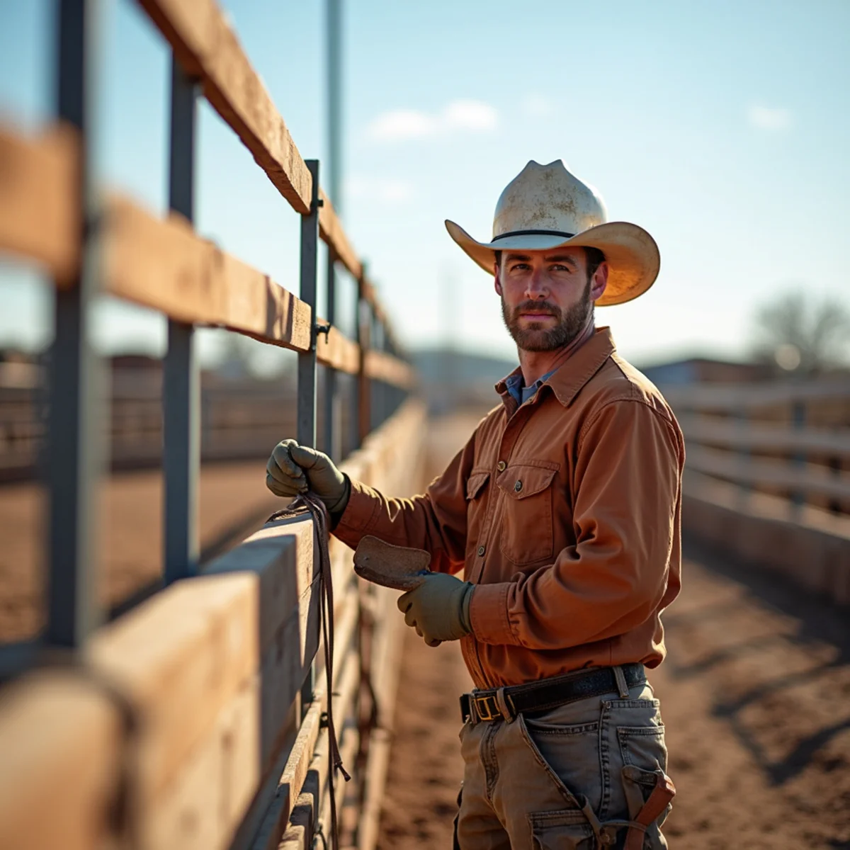 Livestock Corrals & Pens installation by Kraft Fencing in Gridley KS