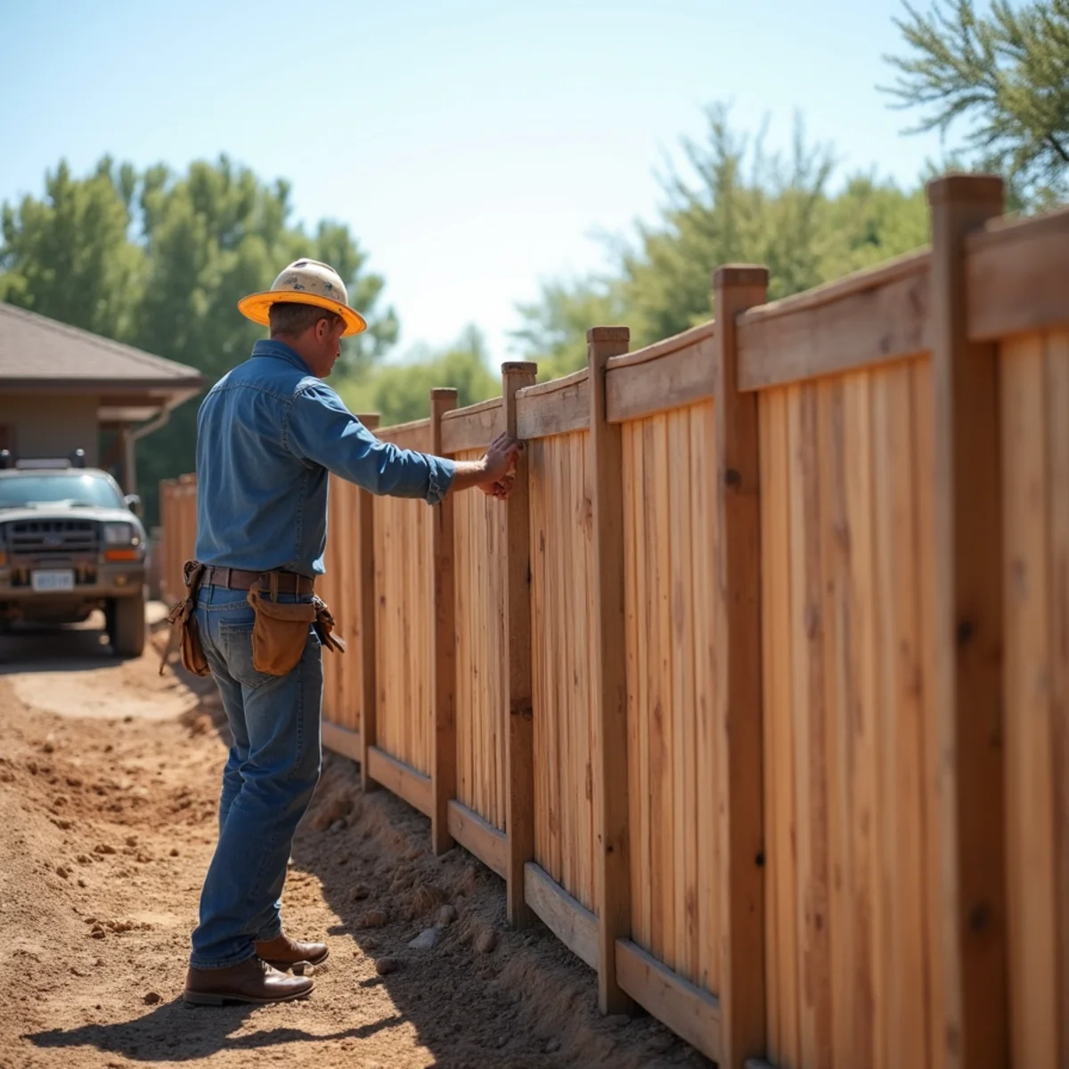 Pool Fence installation by Kraft Fencing in Gridley KS
