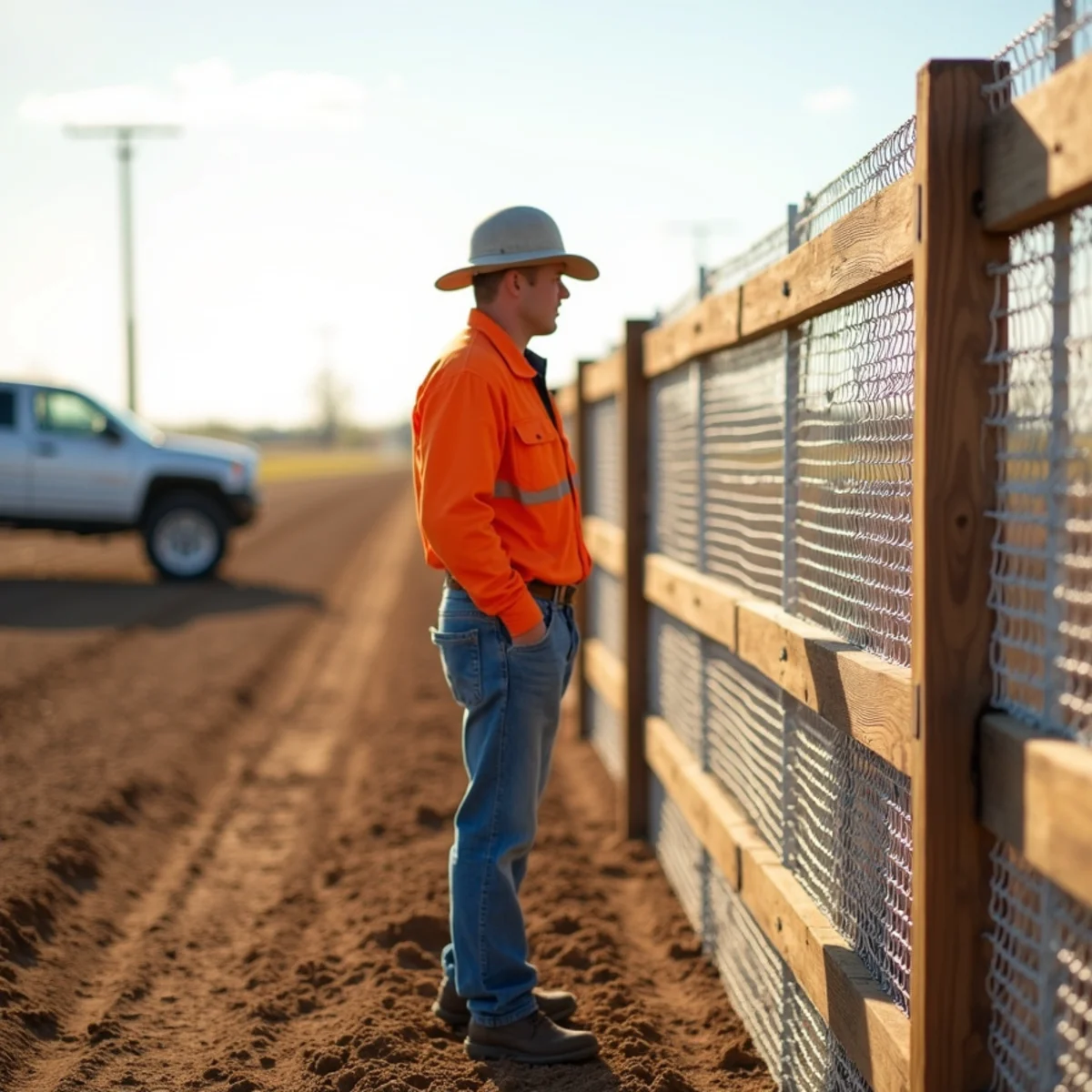 Security Fencing installation by Kraft Fencing in Gridley KS