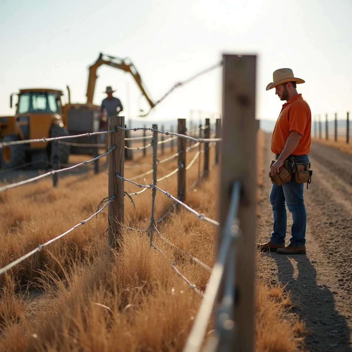 Split Rail Fence installation by Kraft Fencing in Gridley KS