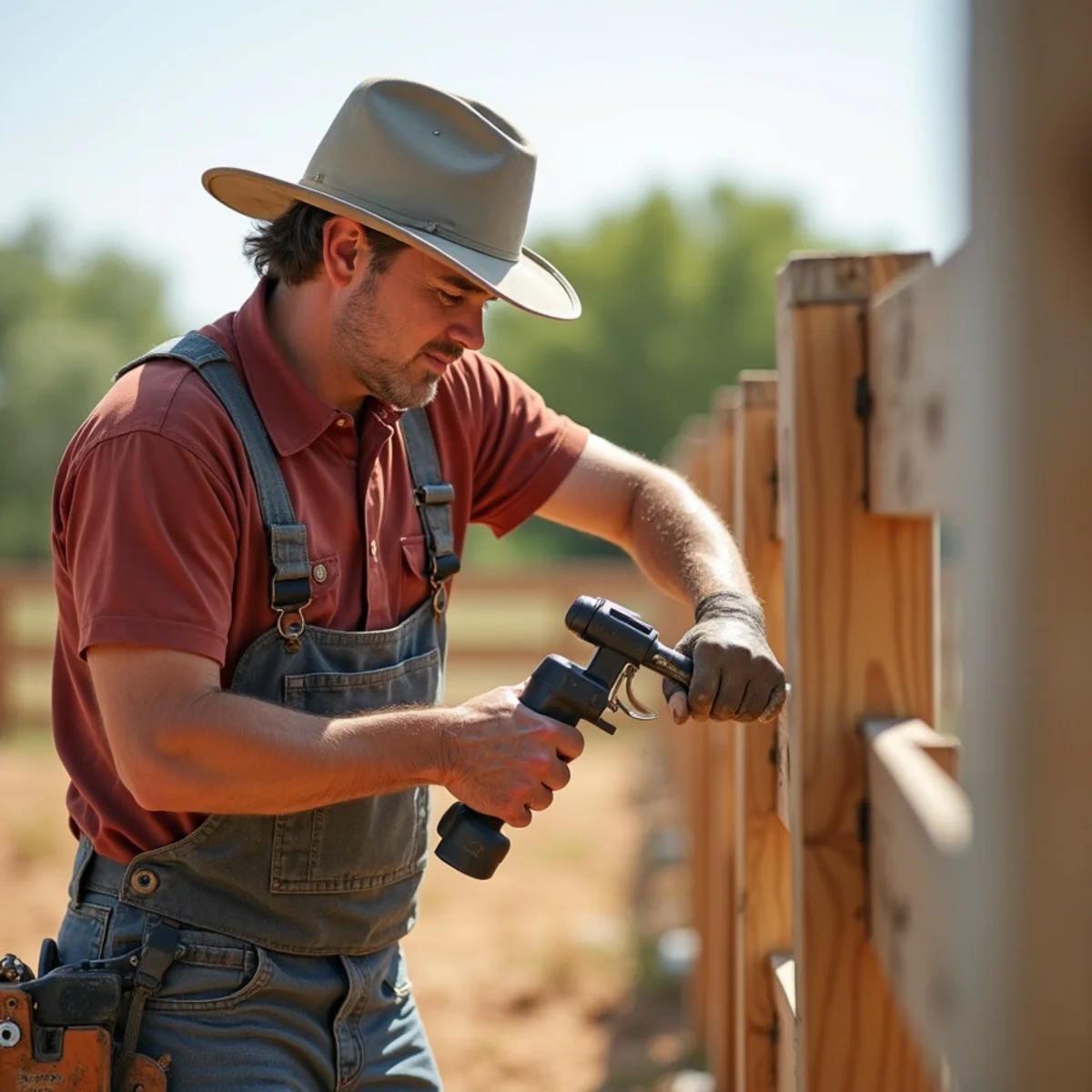 Professional technician technique and proper fasteners for 6-Ft Wood Privacy Fence Cost in Coffey County